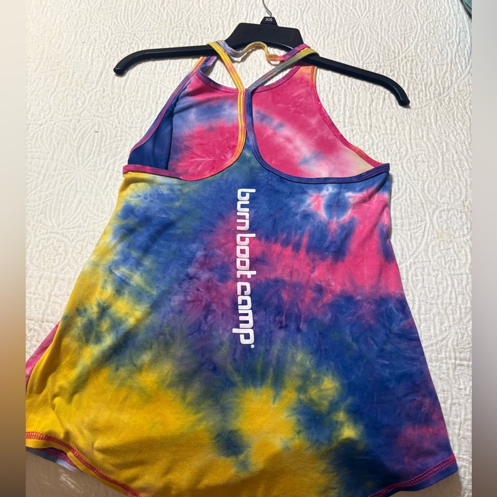 Burn Boot Camp Colorful Tank Top XS